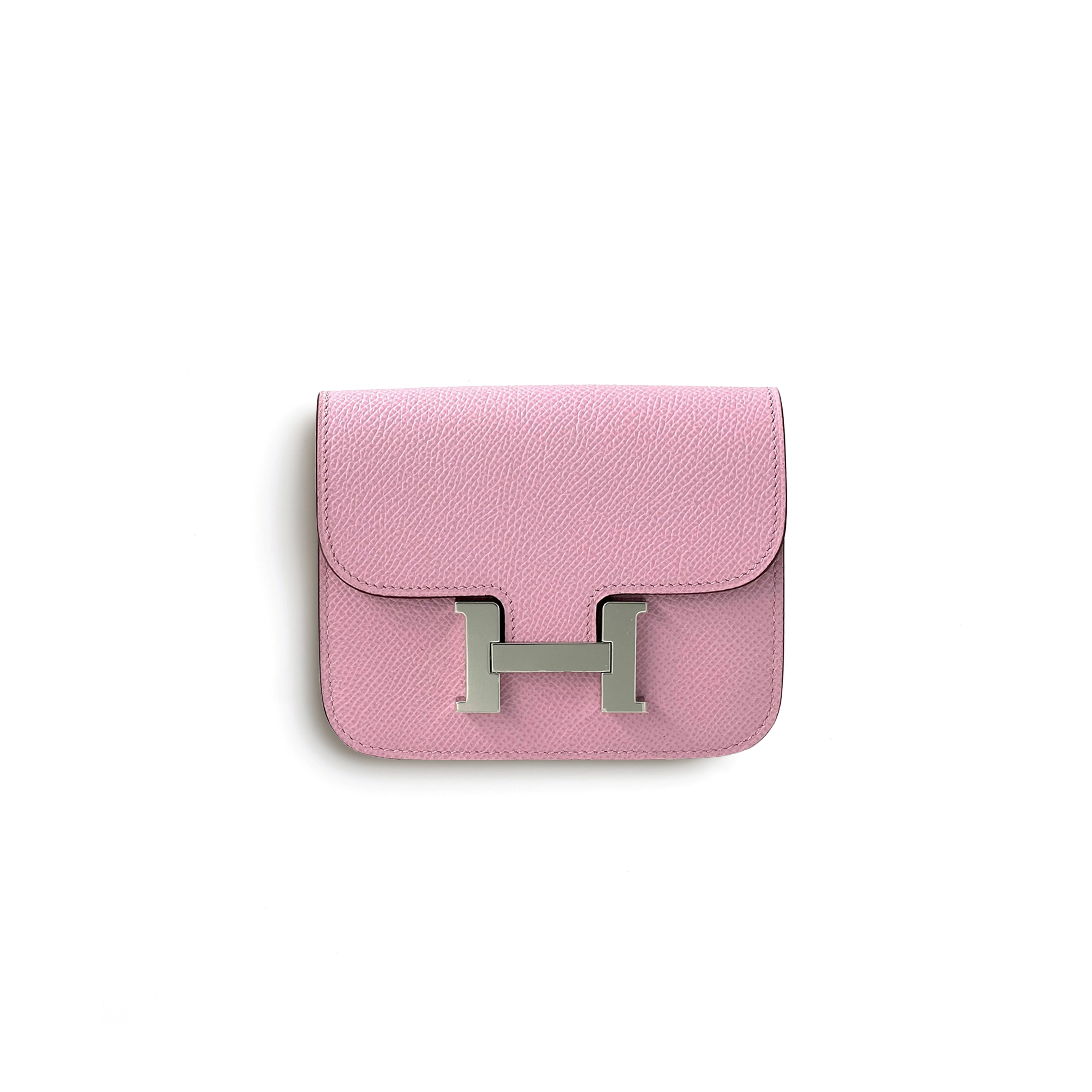 H**mes master constance slim wallet epsom h085101ccx9(12.4*10.2*3cm)